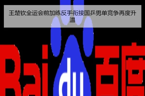 王楚钦全运会前加练反手衔接国乒男单竞争再度升温